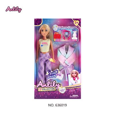 安丽莉11.5寸实身娃娃(棕肤色 brown skin) - OBL10382934