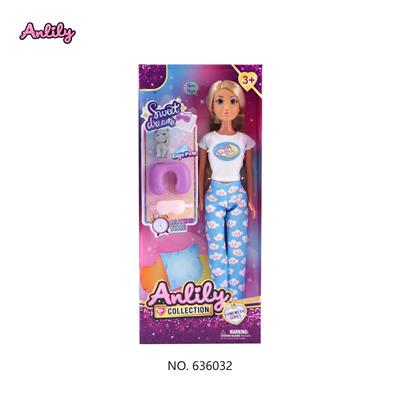 安丽莉11.5寸实身娃娃(棕肤色 brown skin) - OBL10382945