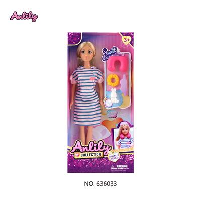 安丽莉11.5寸实身娃娃(棕肤色 brown skin) - OBL10382946