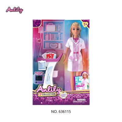 安丽莉11.5寸实身娃娃(棕肤色 brown skin) - OBL10382972