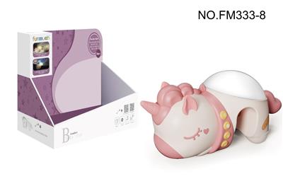 婴儿安抚夜灯床铃      （独角兽） - OBL10383059