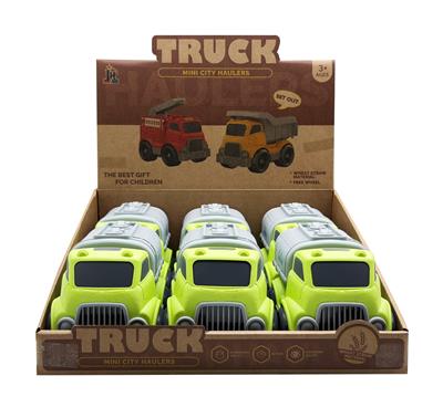 麦秆卡通油罐车 6只/盒 - OBL10383084