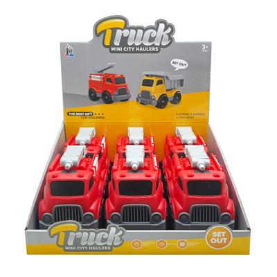 卡通喷水车 6只/盒 - OBL10383091