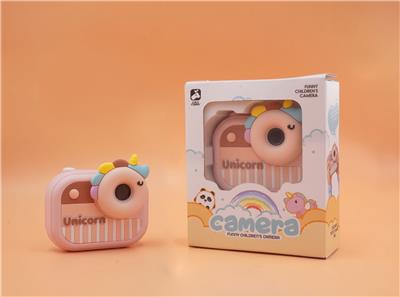 粉色彩虹独角兽高清双摄相机 - OBL10383314