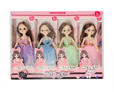 12寸实身11关节叶罗丽跳舞裙4色混装 1展示盒4小盒装  价钱是一小盒价钱 - OBL10383537