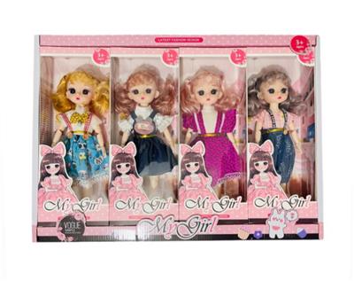 12寸实身11关节叶罗丽学生款4色混装 1展示盒4小盒装  价钱是一小盒价钱 - OBL10383540