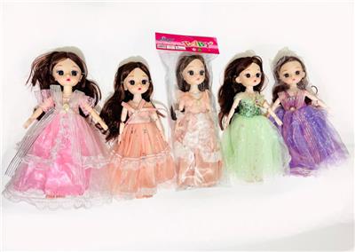 12寸实身11关节叶罗丽跳舞裙4色混装 - OBL10383567