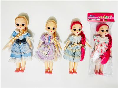 12寸实身11关节叶罗丽跳舞裙4色混装 - OBL10383568