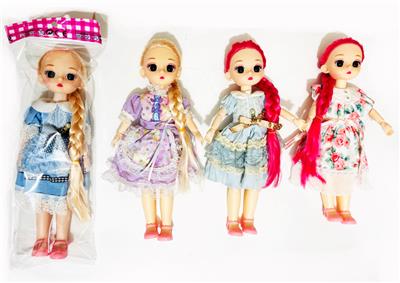 12寸实身11关节叶罗丽跳舞裙4色混装 - OBL10383569