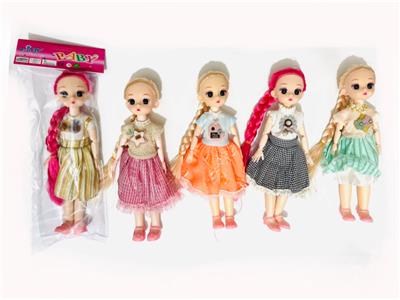 12寸实身11关节叶罗丽长辩4色混装 - OBL10383570