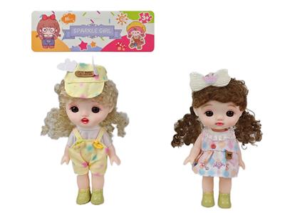 8寸搪胶身体全身软胶PVC萌娃 仿真娃娃 - OBL10383619