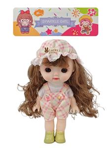 8寸搪胶身体全身软胶PVC萌娃 仿真娃娃 - OBL10383623