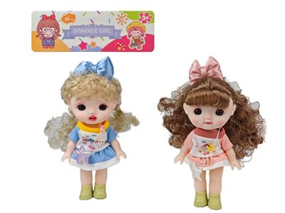 8寸搪胶身体全身软胶PVC萌娃 仿真娃娃 - OBL10383624