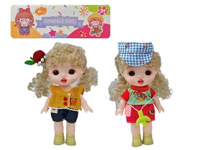 8寸搪胶身体全身软胶PVC萌娃 仿真娃娃 - OBL10383626