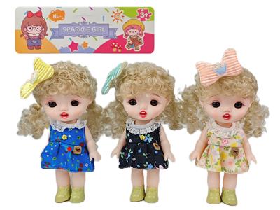 8寸搪胶身体全身软胶PVC萌娃 仿真娃娃 - OBL10383627