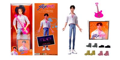 1比1 K-POP 猎魔男团动画版  11.5寸11关节实身 Jinu 泰宇 带金貂卡片一张   带吉他一条 - OBL10383975