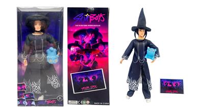 1比1 K-POP 猎魔动画版  11.5寸11关节实身恶魔沙加泰宇  带金貂卡片一张    带一只搪胶derpy老虎 - OBL10383990