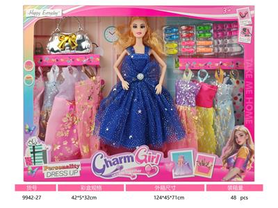 11寸实身九关节芭比娃娃 - OBL10384242