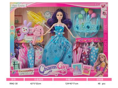 11寸实身活动手芭比娃娃 - OBL10384245