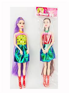 11寸十一关节长发实身长发芭比娃娃 - OBL10384258