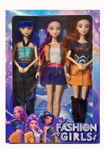 11.5寸实身关节手猎魔女3款混装 - OBL10384313