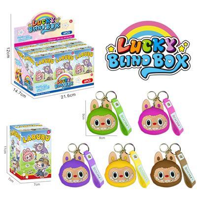 拉布布零钱包盲盒随机混装 - OBL10384518