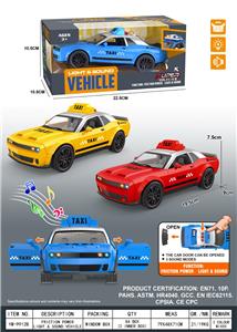 惯性出租车TAXI/灯光/音乐3种音乐/3按键/可开车门 - OBL10384752