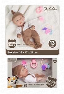 13寸全搪胶初生娃娃 - OBL10384791