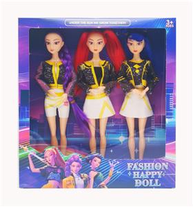 11.5寸9关节实身K-POP猎魔女团露米佐依米拉3人装 - OBL10384837