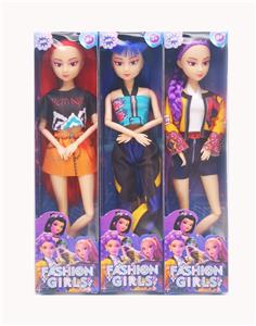 11.5寸十一关节音乐身K-POP猎魔女团露米佐依米拉3人混装 - OBL10384841