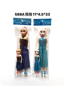 11寸空身芭比冰雪大小公主 - OBL10384991