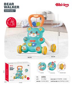小熊学步车（蓝） - OBL10385315