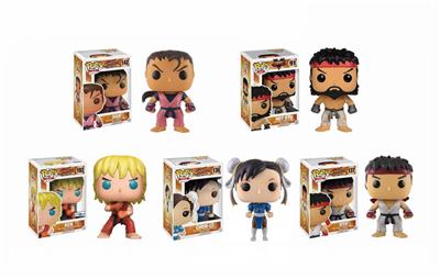 街头霸王公仔单只盒装（搪胶头，PVC身体）多款混装 - OBL10386124