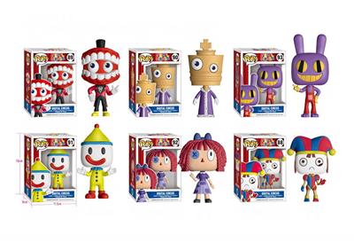 神奇数字马戏团单只盒装（搪胶头，PVC身体）多款混装 - OBL10386127