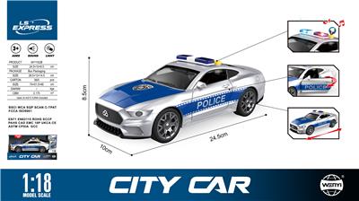 1:18 惯性警车
（开门，声音、灯光） - OBL10386210