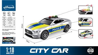 1:18 惯性德国警车
（开门，声音、灯光） - OBL10386214
