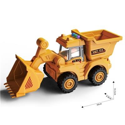 1：18声光惯性翻斗车-推土机
（英文经典版） - OBL10386280