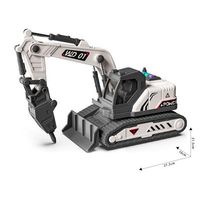 1：18声光惯性工程车-破碎机
（英文珍藏版） - OBL10386288