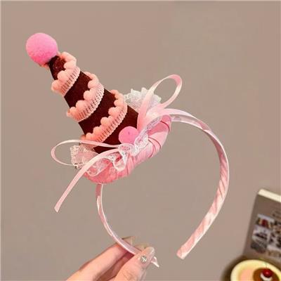 粉棕帽发箍 - OBL10387316