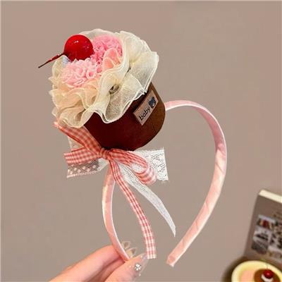 粉棕蛋糕发箍 - OBL10387317