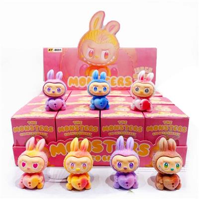 12入树脂植绒爱心拉布布
摆件 - OBL10388552