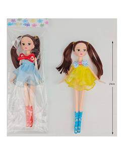 9寸实身活动手玻璃丝珍妮娃娃 - OBL10388710