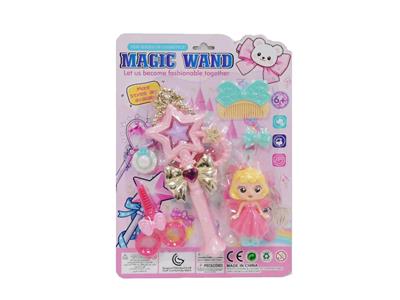 儿童女孩新款魔法棒仙女棒饰品玩具套装过家家玩具 - OBL10388762
