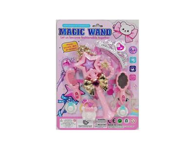 儿童女孩新款魔法棒仙女棒饰品玩具套装过家家玩具 - OBL10388763