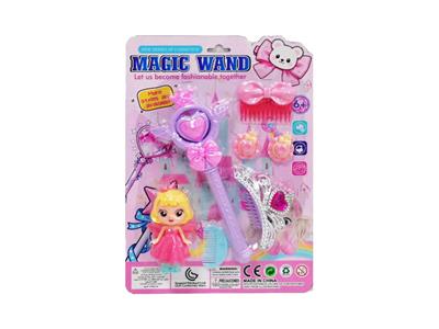 儿童女孩新款魔法棒仙女棒饰品玩具套装过家家玩具 - OBL10388764