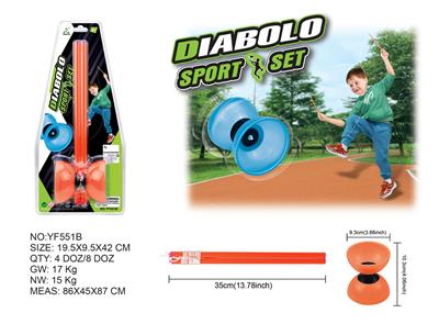 塑料手把小空竹 - OBL10388975