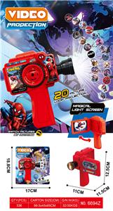 蜘蛛侠灯光投影摄影机（投影20图）带吊绳 - OBL10389226
