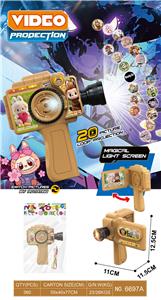 拉布布灯光投影摄影机（投影20图）带吊绳 - OBL10389231