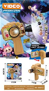 拉布布灯光投影摄影机（投影20图）带吊绳 - OBL10389232