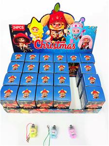 展示盒24只盲盒植绒款pvc娃酷酷（混色混款） - OBL10389240